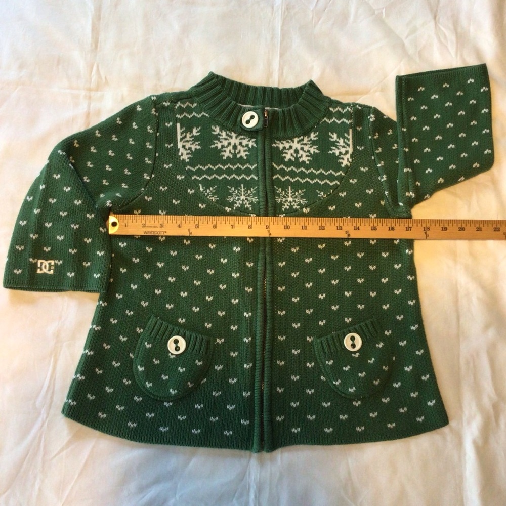 DC sweater.